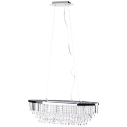 BHS Paladina Diner Pendant Ceiling Light - Chrome - thumbnail 3