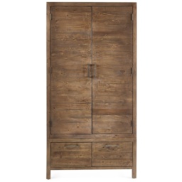 Julian Bowen Heritage 2 Door Wardrobe - thumbnail 2