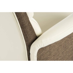Elegance High Cream Office Chair - thumbnail 4