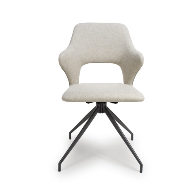 Scott Fabric Dining Chair - Natural - image 1