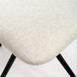 Scott Fabric Dining Chair - Natural - thumbnail 7
