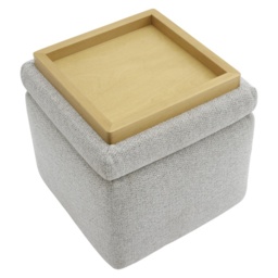 G Plan Spencer Fabric Storage Footstool - Grade B - thumbnail 2