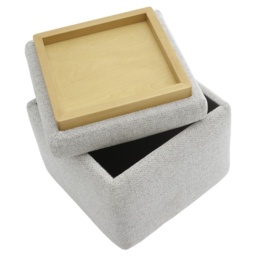 G Plan Spencer Fabric Storage Footstool - Grade B - thumbnail 3