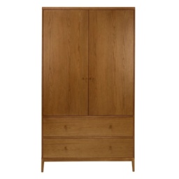 Ercol Salina Two Drawer Double Wardrobe - thumbnail 2