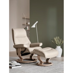 Stressless View Classic Footstool - Batick Leather - thumbnail 5