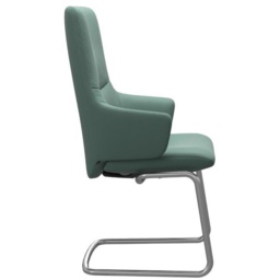 Stressless Mint High Back D400 Dining Chair With Arms - Paloma Leather - thumbnail 2