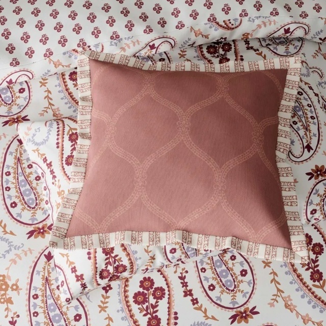 Sanderson Options Jamilia Paradesia Cushion - Pink - image 1