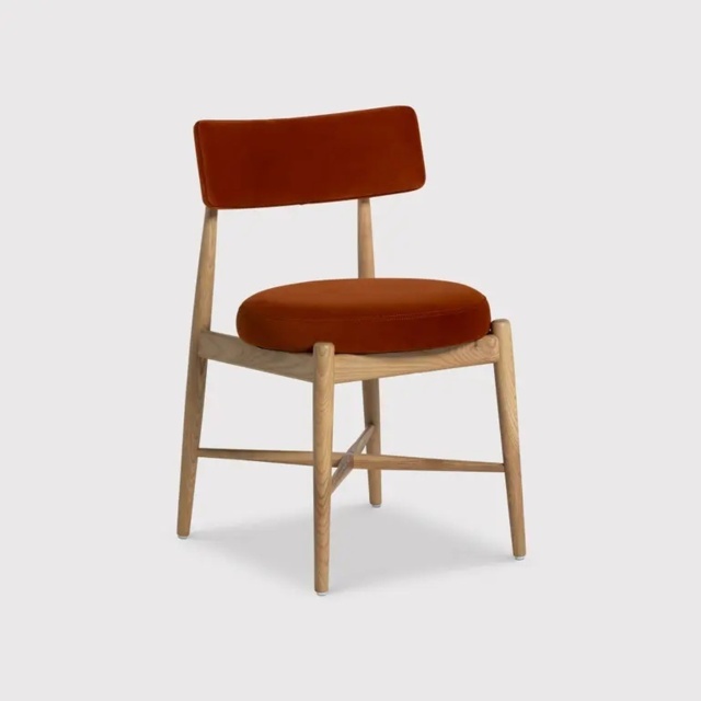 G Plan Flora Dining Chair Set of 2 - Orange - image 1