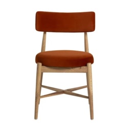 G Plan Flora Dining Chair Set of 2 - Orange - thumbnail 2