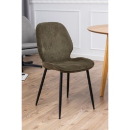 Femke Dining Chair - Olive Green - thumbnail 1