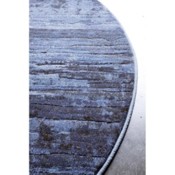 Mastercraft 063-0378/5131 Galleria Round Rug - Blue - 200cm Circle - thumbnail 2