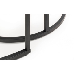 Julian Bowen Bellini Round Nesting Coffee Table - thumbnail 4