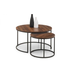 Julian Bowen Bellini Round Nesting Coffee Table - thumbnail 2