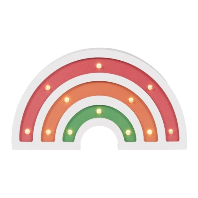 BHS Glow Wooden Rainbow Light - image 1