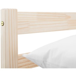 Julian Bowen Sami Bed - Unfinished Pine - 135cm Double - thumbnail 4