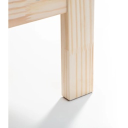 Julian Bowen Sami Bed - Unfinished Pine - 135cm Double - thumbnail 2
