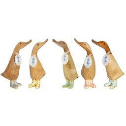 DCUK Gold Spotty Welly Duckling - thumbnail 3