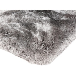 Asiatic Plush Luxury Shaggy Rug - Silver - 120x170cm - thumbnail 2