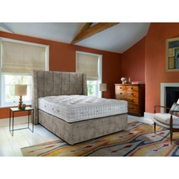 Hypnos Sherborne Sublime Mattress and Divan Set - 135cm Double - Platform Top - 2 Drawers - Premium Fabric - thumbnail 4