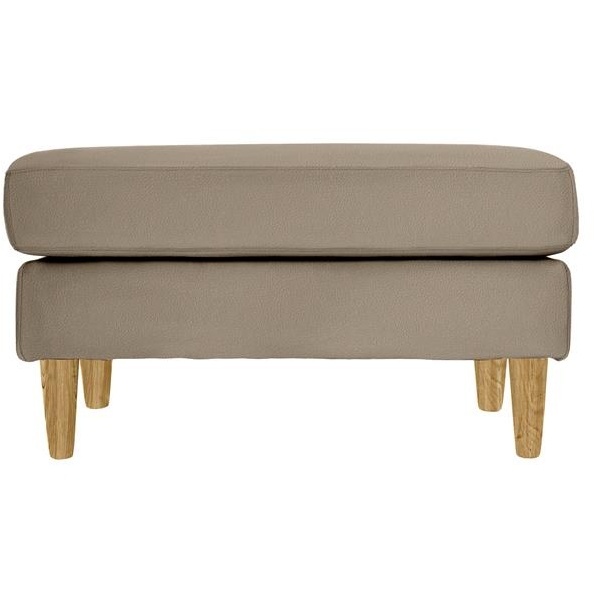 Ercol Clara Leather Footstool - Leather Grade L - image 1