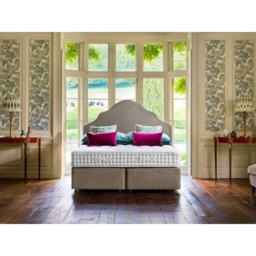 Hypnos Holywell Supreme Mattress and Divan Set - 150cm King Zip and Link - Pocket Sprung Firm Edge - No Storage - Standard Fabric