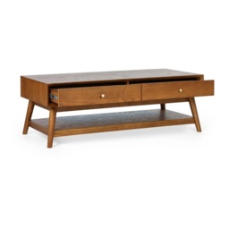 Julian Bowen Lowry Rectangular 4 Drawer Coffee Table - thumbnail 5