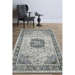 Mastercraft 057-0559/9686 Da Vinci Rug - Blue - 200x290cm - thumbnail 2
