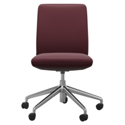 Stressless Vanilla Low Back Home Office Chair - Batick Leather - thumbnail 3