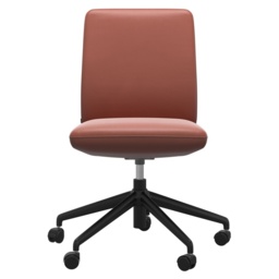 Stressless Vanilla Low Back Home Office Chair - Batick Leather - thumbnail 2