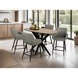 Eindhoven Danish Oval Bar Table - L 190cm x W 90cm - Group 4 - thumbnail 2