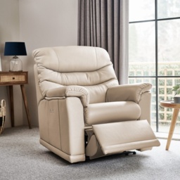 G Plan Malvern Recliner Chair - Fabric Grade B - Power - thumbnail 1