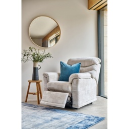 G Plan Malvern Recliner Chair - Fabric Grade B - Power - thumbnail 6