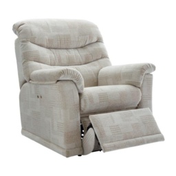 G Plan Malvern Recliner Chair - Fabric Grade B - Power - thumbnail 3