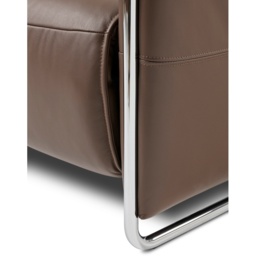 Stressless Emily 2 Seater Power Recliner Sofa With Steel Arms - Noblesse Leather - thumbnail 5