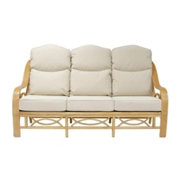 Daro Andorra Natural Wash 3 Seater Lounging Sofa - Fabric Grade B - thumbnail 1