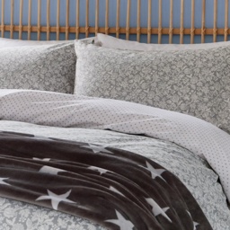 Helena Springfield Elmont Duvet Set - Grey - Double - thumbnail 2