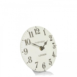 Thomas Kent Arabic Limestone 6In Mantel Clock - thumbnail 1