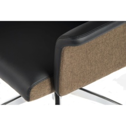 Elegance High Office Chair - Black - thumbnail 3