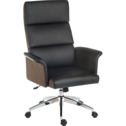 Elegance High Office Chair - Black - thumbnail 2