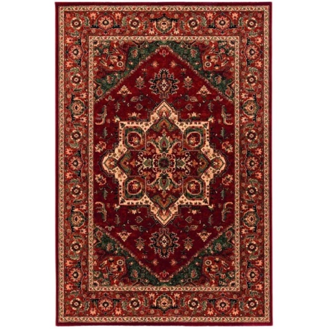 Mastercraft Kashqai 4354/300 Rug - Red - 135x200cm - image 1