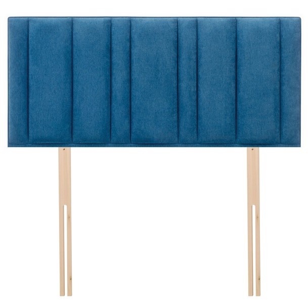 Hypnos Harriett Headboard - 150cm King - Euro Slim Fit Floor Standing - Standard Fabric - image 1