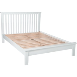 Cannes Bed Frame - Painted White - 150cm King 5ft - thumbnail 1