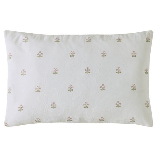 Laura Ashley Harthill Daisy Pillowcase Pair - Raspberry Pink - image 1