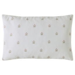 Laura Ashley Harthill Daisy Pillowcase Pair - Raspberry Pink - thumbnail 1