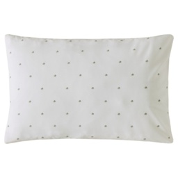 Laura Ashley Harthill Daisy Pillowcase Pair - Raspberry Pink - thumbnail 2