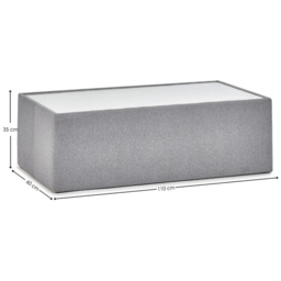 Julian Bowen Rohe Rectangular Coffee Table - thumbnail 4