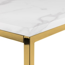 Julian Bowen Scala Square Lamp Table - Gold - thumbnail 4