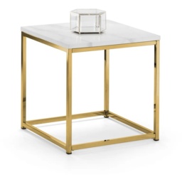 Julian Bowen Scala Square Lamp Table - Gold - thumbnail 2