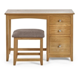 Julian Bowen Mallory Single Dressing Table and Stool - thumbnail 2
