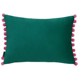 Riva Fiesta Cushion 35x50cm - Teal/Berry - thumbnail 1